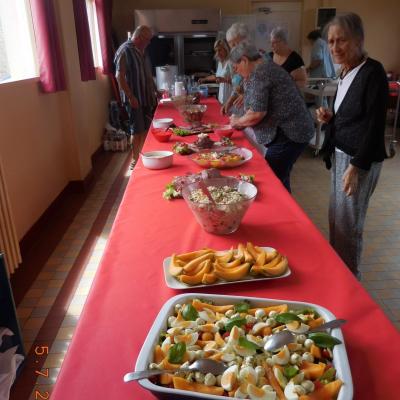 BUFFET D'ETE LE 05/07/2024