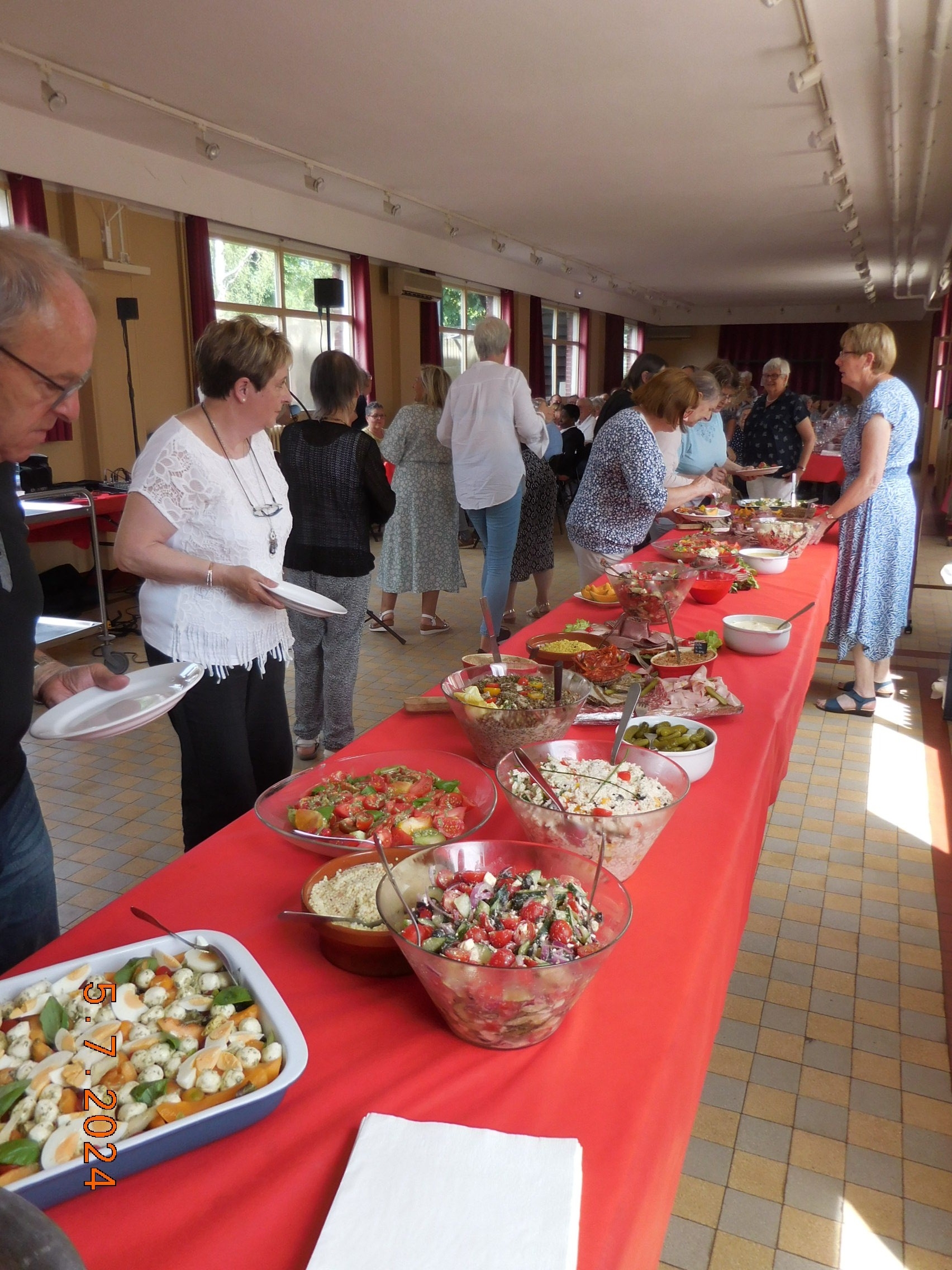 BUFFET D'ETE LE 05/07/2024