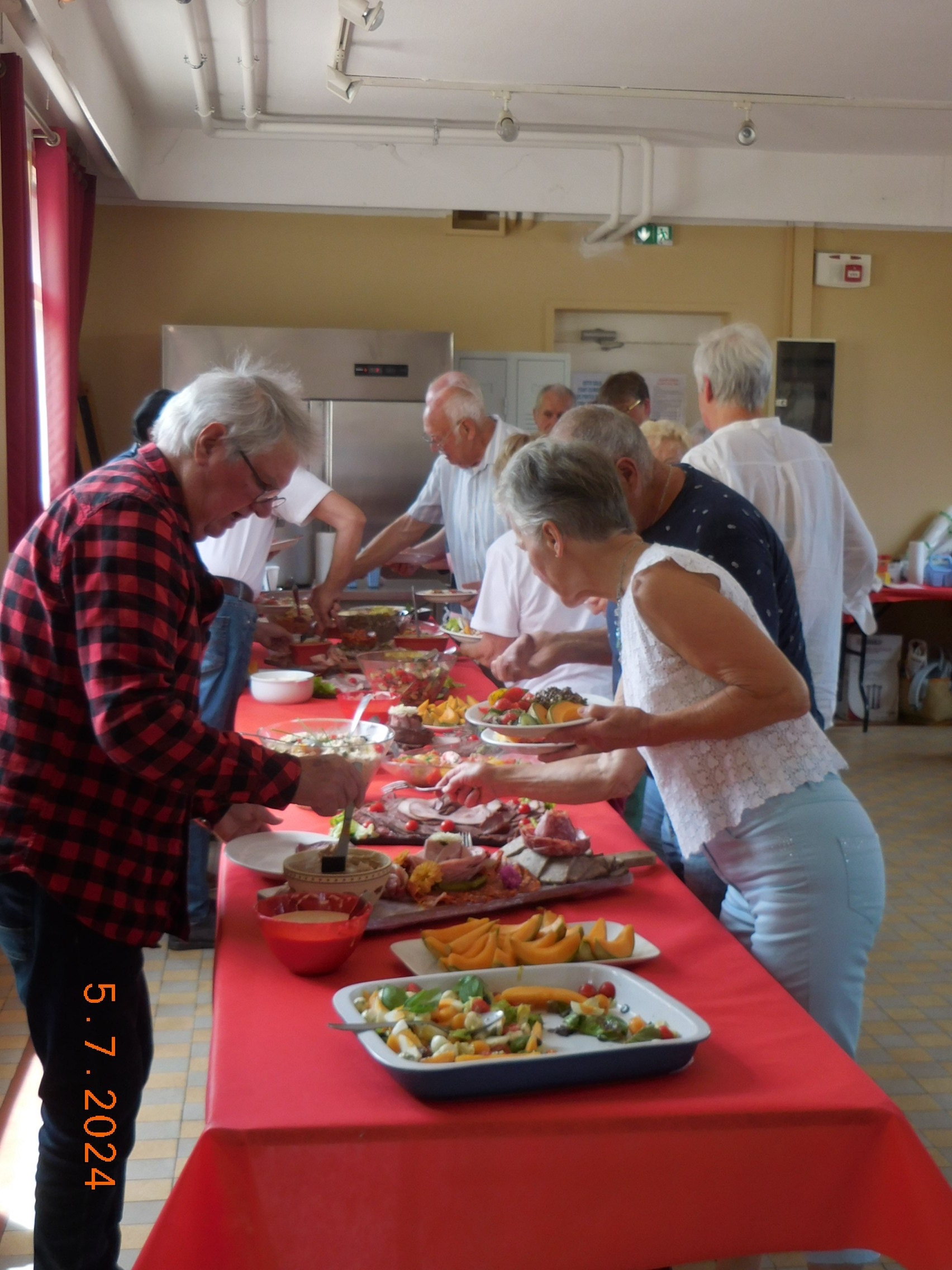 BUFFET D'ETE LE 05/07/2024