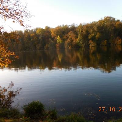  Vues d'automne aux étangs de Commelle le 27/10/2023