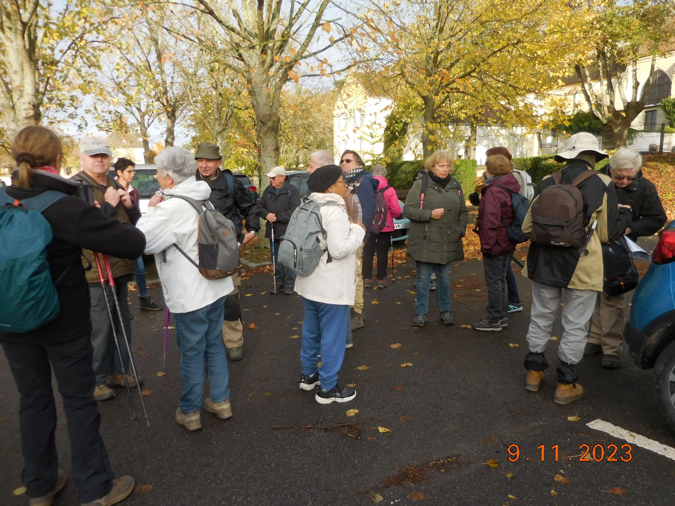 Boucle Luzarches-Chaumontel-Luzarches le 09/11/2023