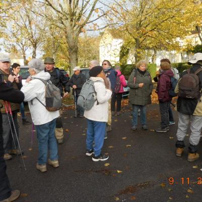 Boucle Luzarches-Chaumontel-Luzarches le 09/11/2023