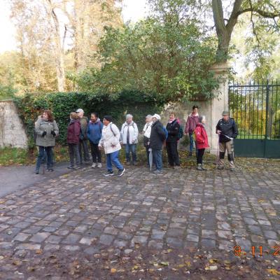 Boucle Luzarches-Chaumontel-Luzarches le 09/11/2023