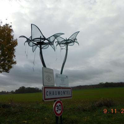 Boucle Luzarches-Chaumontel-Luzarches le 09/11/2023